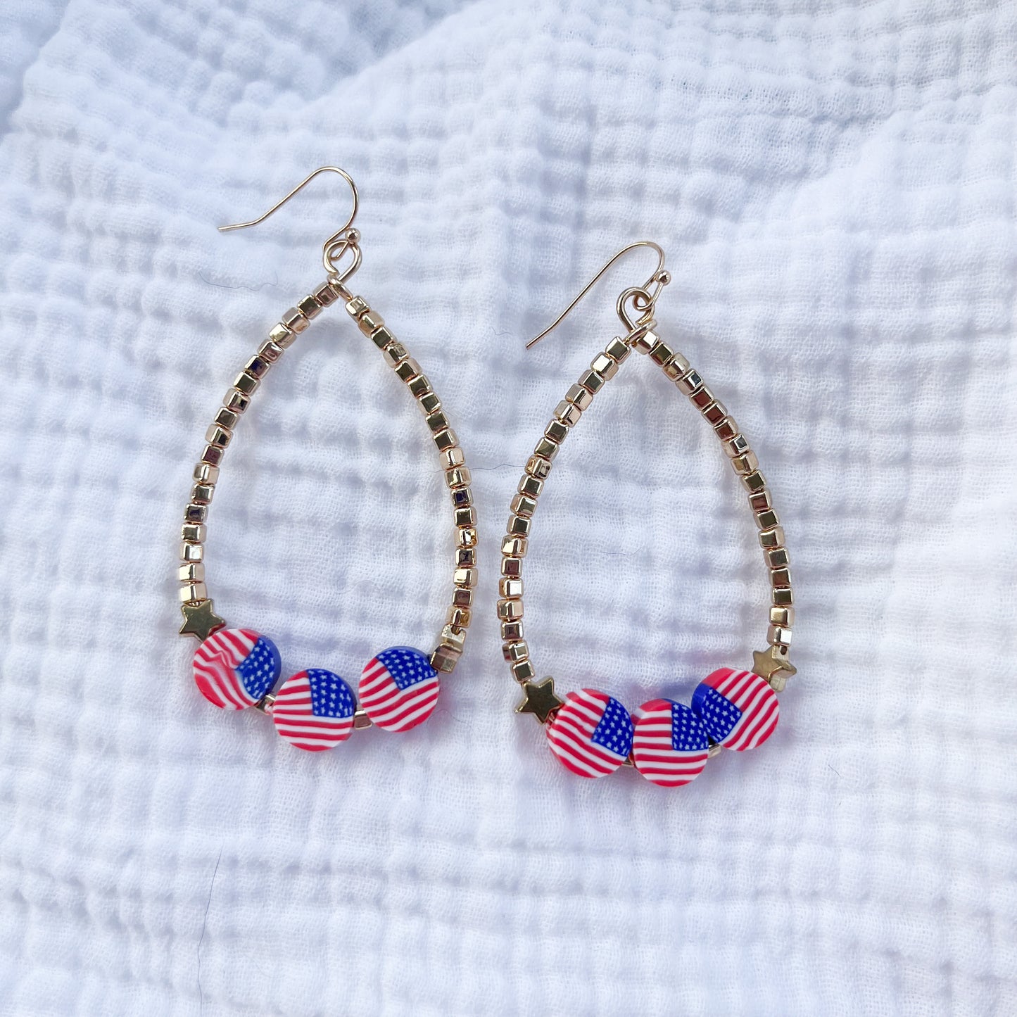 American Love Teardrop Earrings