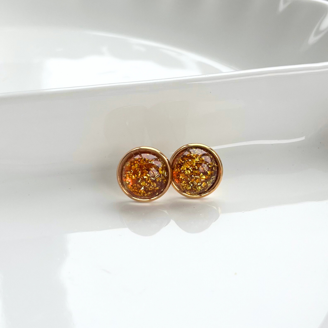 Honeyfire Stud Earrings