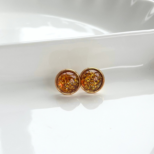 Honeyfire Stud Earrings