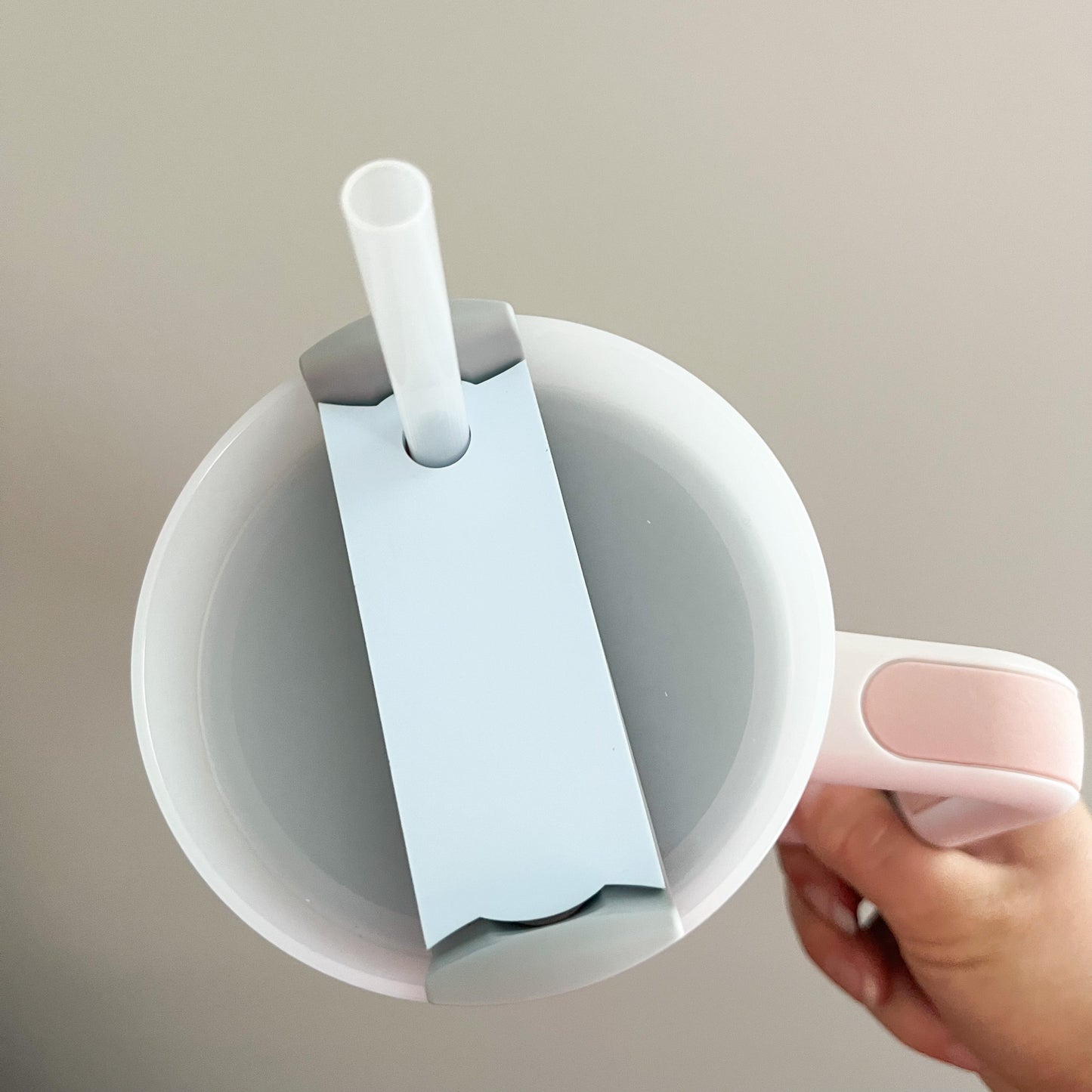 Light Blue Tumbler Plate 30oz/40oz *does NOT fit dupes*