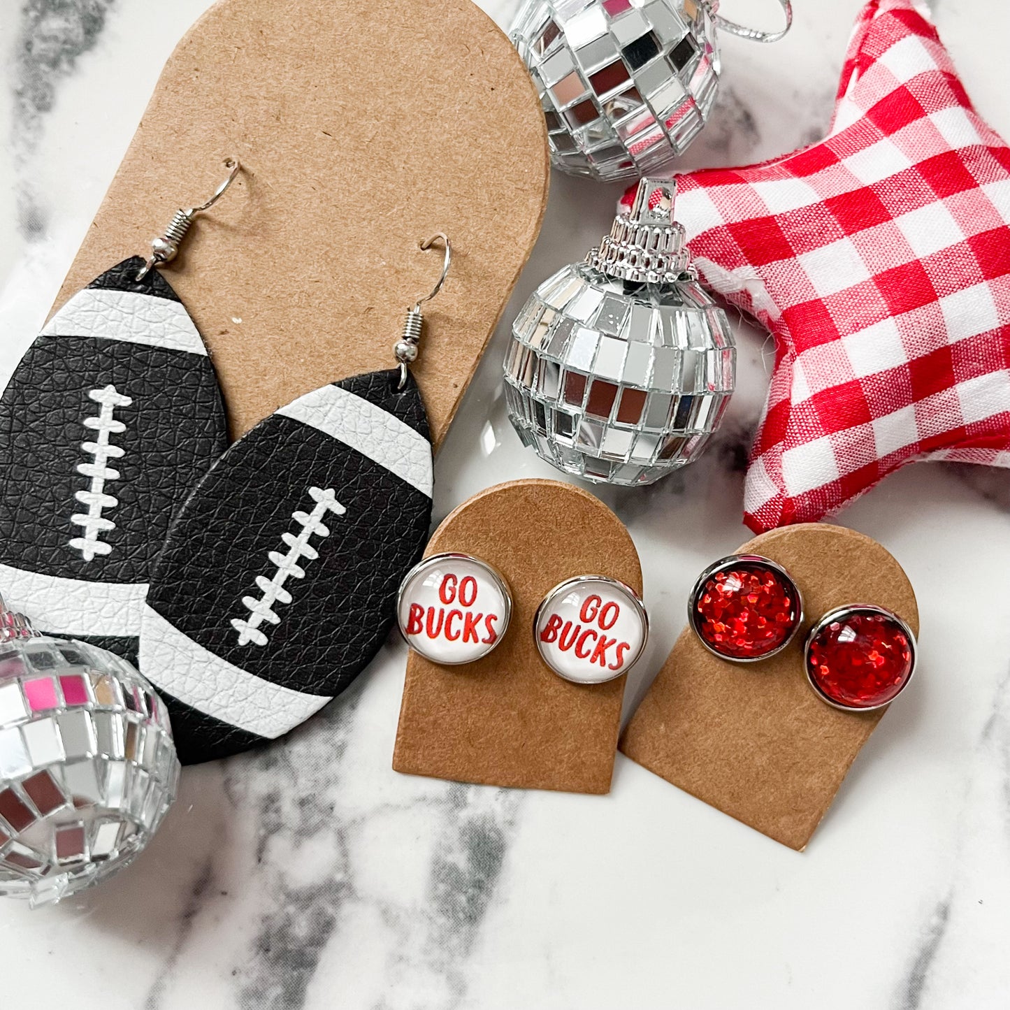 Go Bucks Stud Earrings