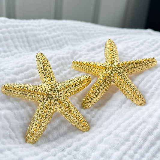Miami Shore Statement Starfish Earrings