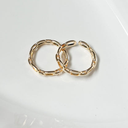 Gold Chain Ring