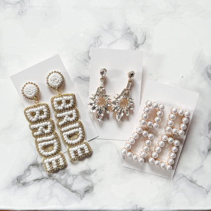 The Kari Wedding Earrings