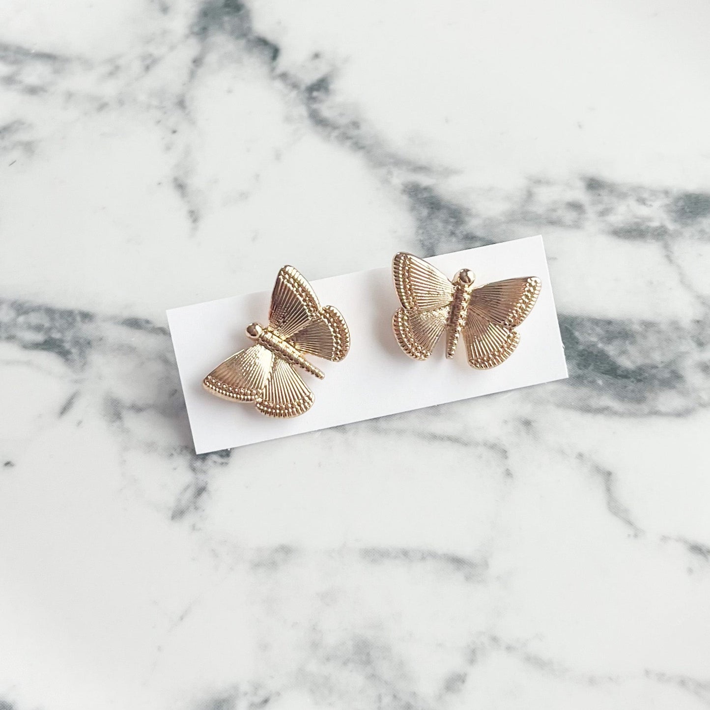 Spring Butterfly Stud Earrings