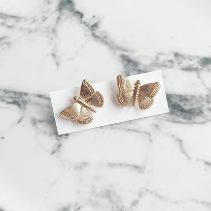 Spring Butterfly Stud Earrings