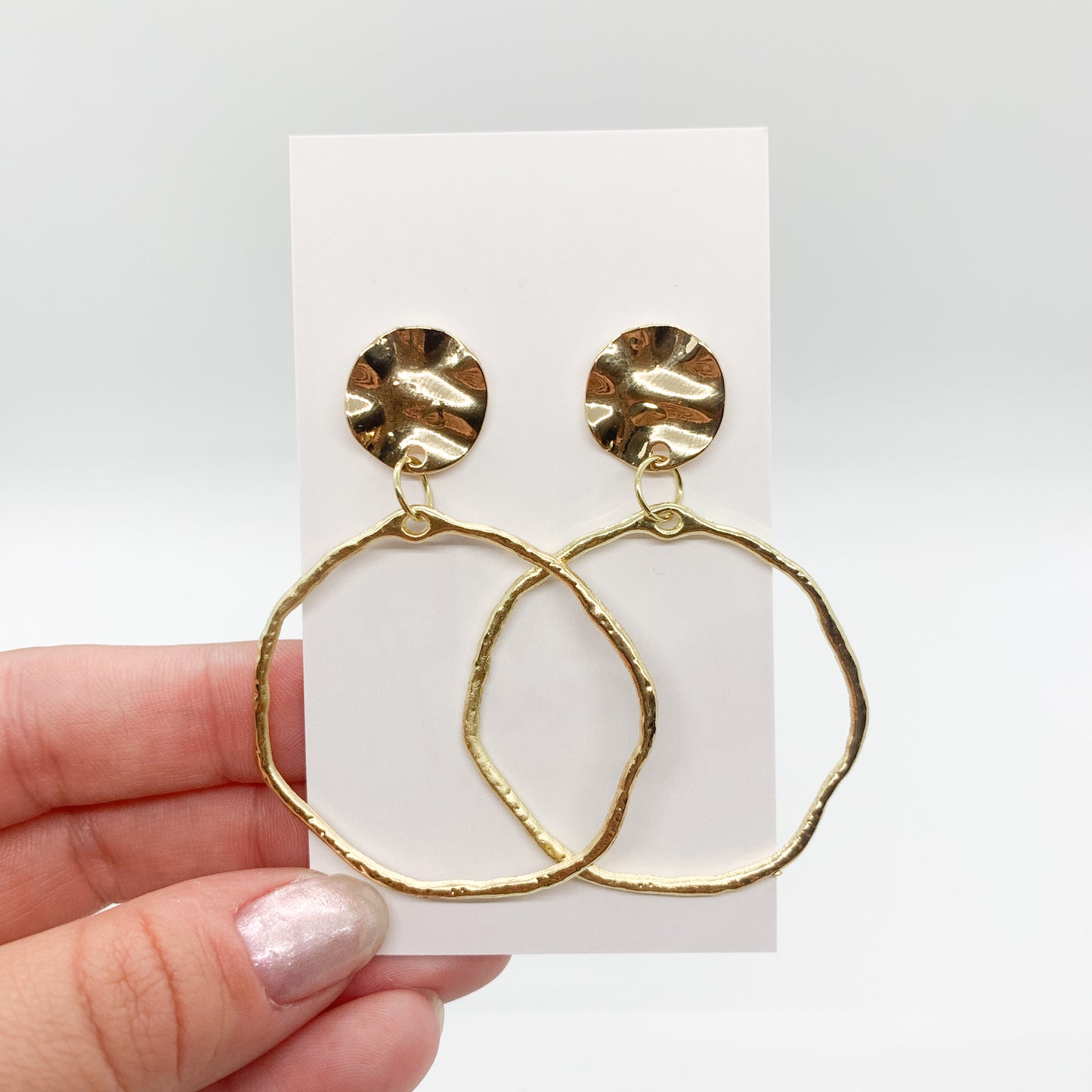 Gold Hoop Earrings